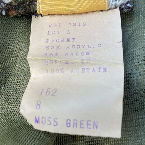 Tweed Skirt Suit Vtg - Picture 10 of 11